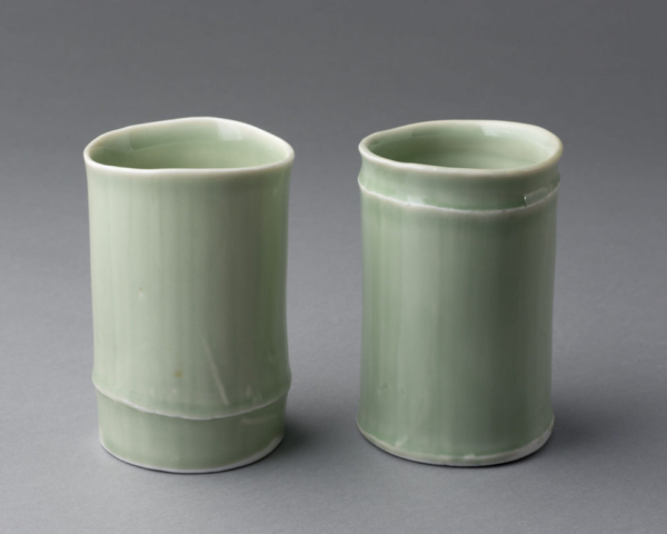 Bamboo Tumblers, porcelain
