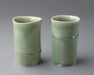 Bamboo Tumblers, porcelain