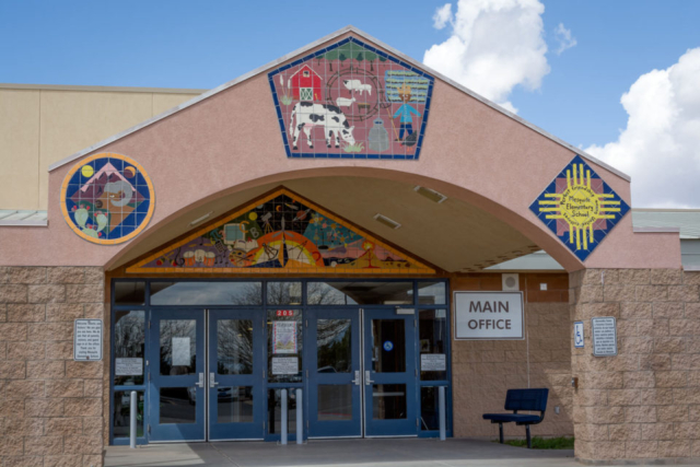 Mesquite Elementary Main Entrance